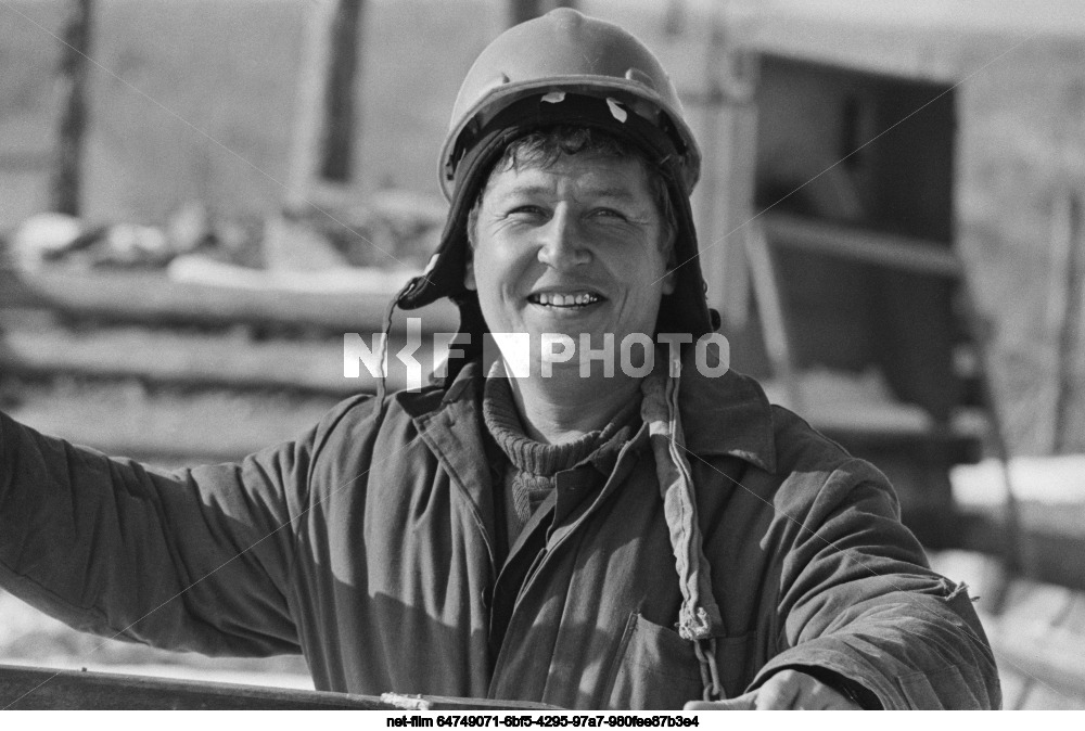 Строители Байкало-Амурской магистрали