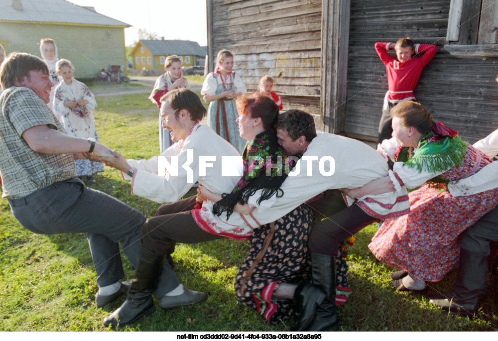Folklore festival in Podporozhsky district of Leningrad region