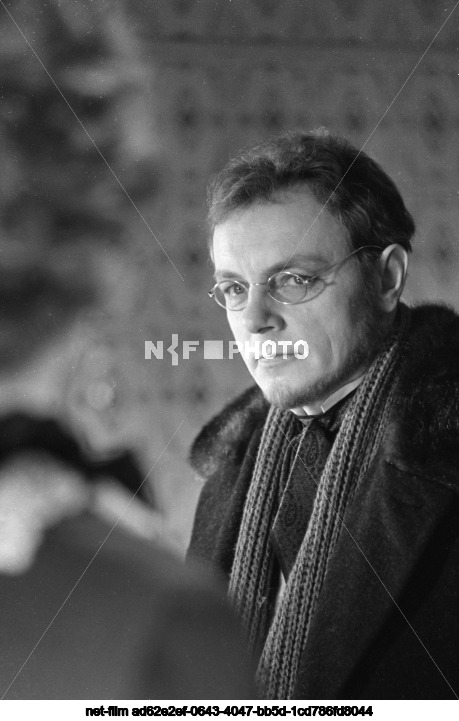 Filming of the feature film "The Brothers Karamazov" at the Mosfilm studio