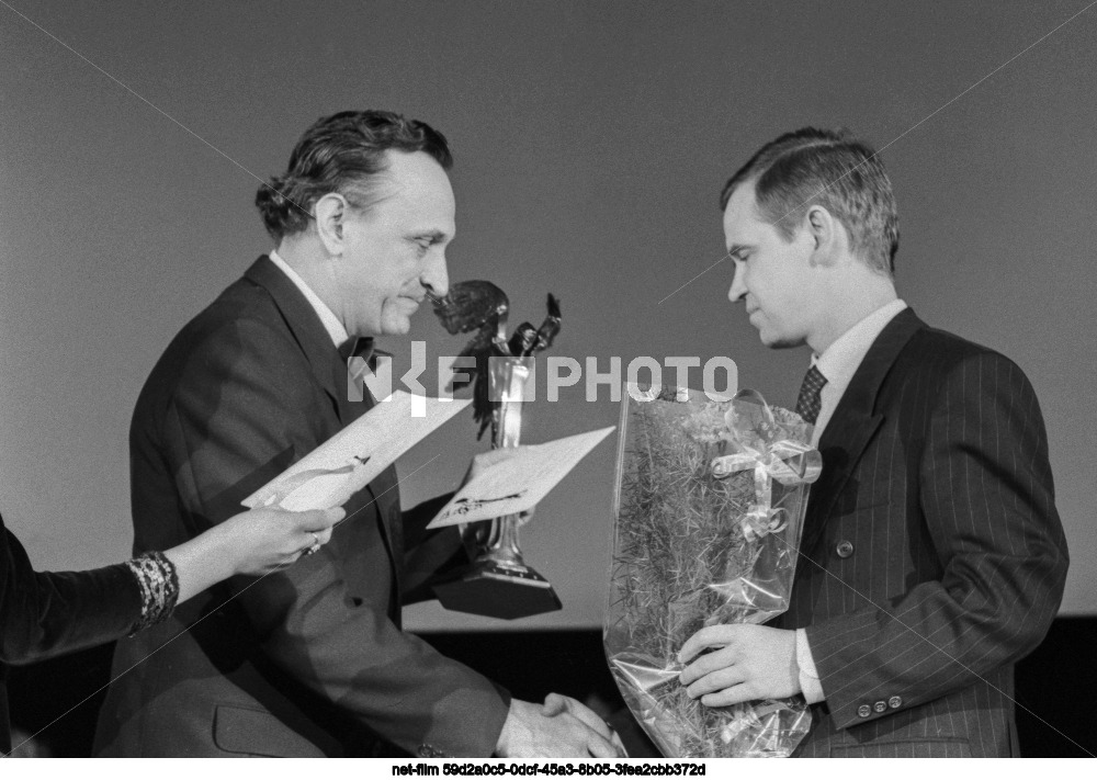 The ceremony of the national film award "Nika" in Moscow