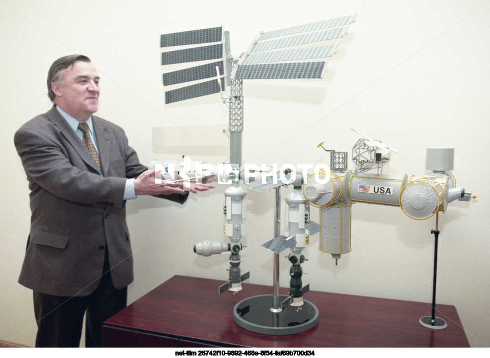 Макет Международной космической станции