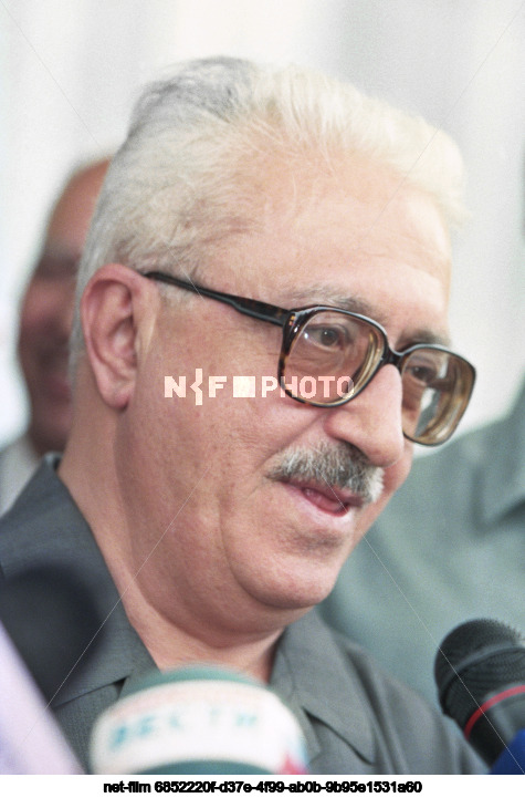 T. Aziz's visit to Russia