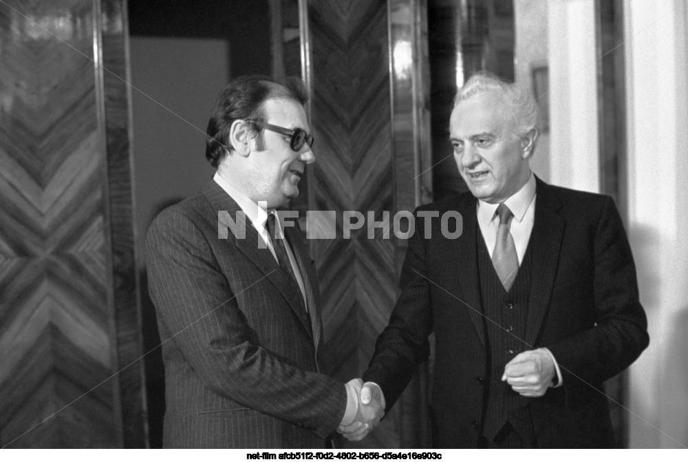 P. Mladenov's visit to the USSR