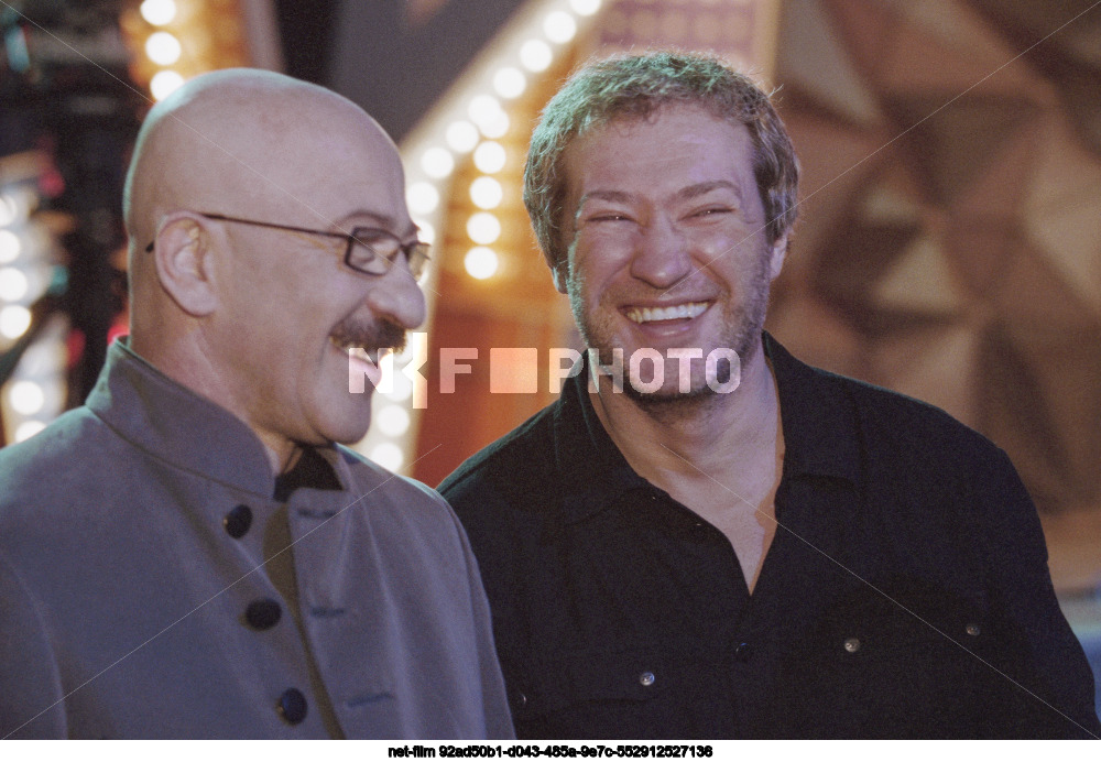 Съемки новогодней программы на телеканале "Россия"