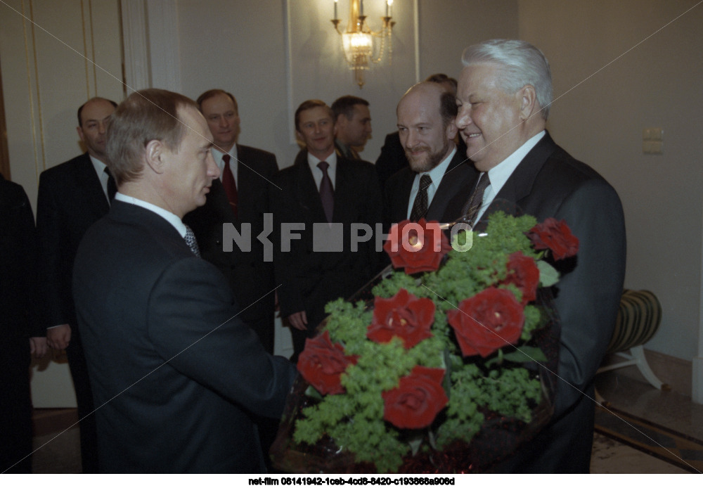 Церемония передачи власти В.В. Путину в Кремле