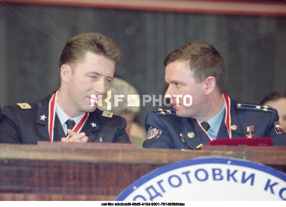 Meeting of EP-3 cosmonauts in Star City