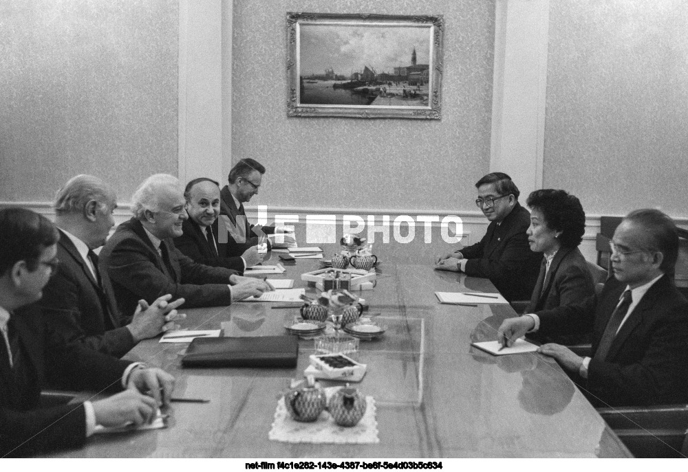 Visit of L. Ramos-Shahani to the USSR