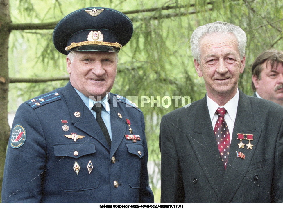Meeting of EP-3 cosmonauts in Star City