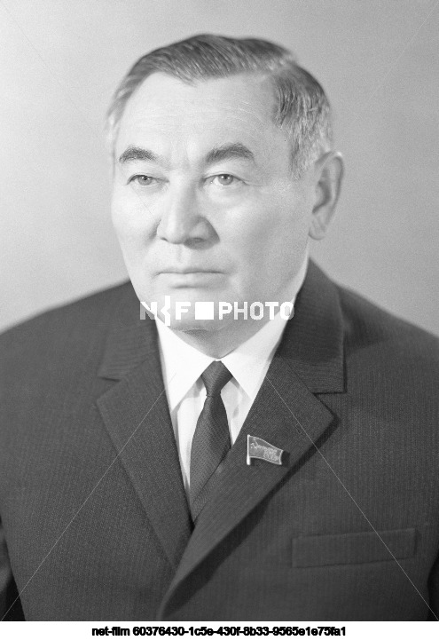 Председатель Президиума Верховного Совета Казахской ССР С.Б. Ниязбеков