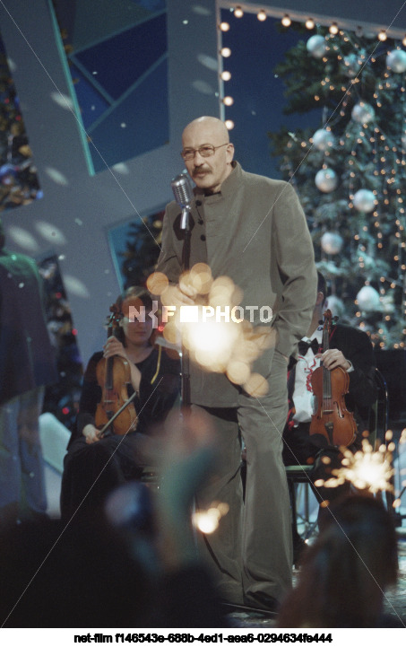 Съемки новогодней программы на телеканале "Россия"