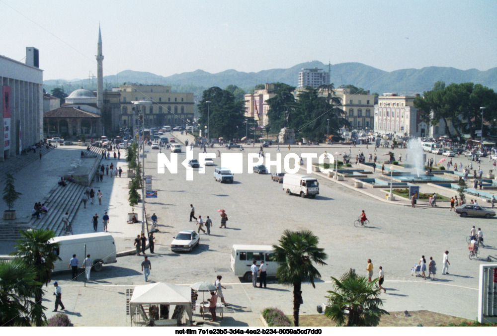 Views of Tirana