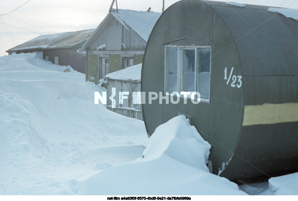 Виды поселка Диксон в Таймырском автономном округе