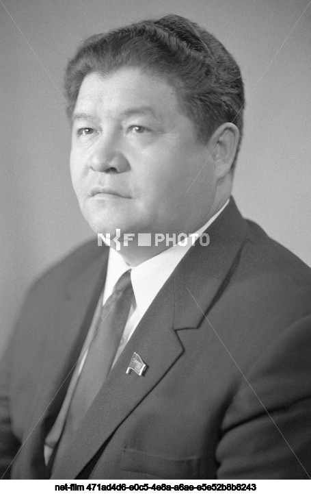 Chairman of the Council of Ministers of the Kirghiz SSR A.S. Suyumbaev