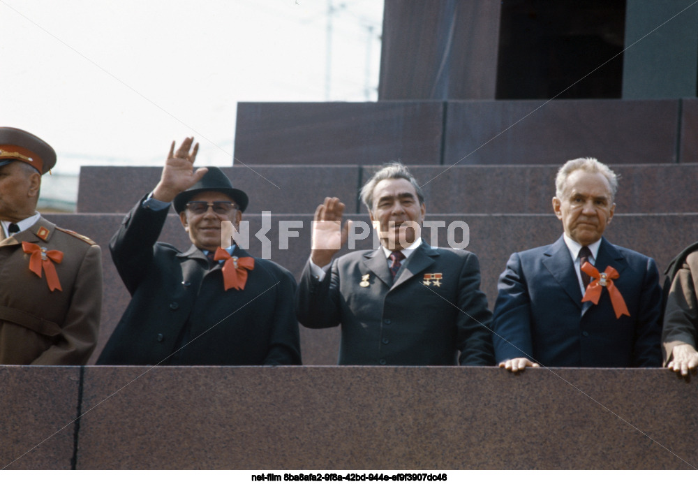 Celebrating May 1st in Moscow