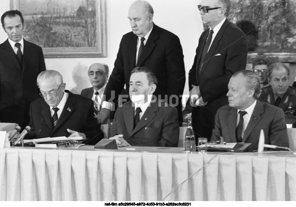 Meeting of the Political Consultative Committee of the Warsaw Pact member states in Prague