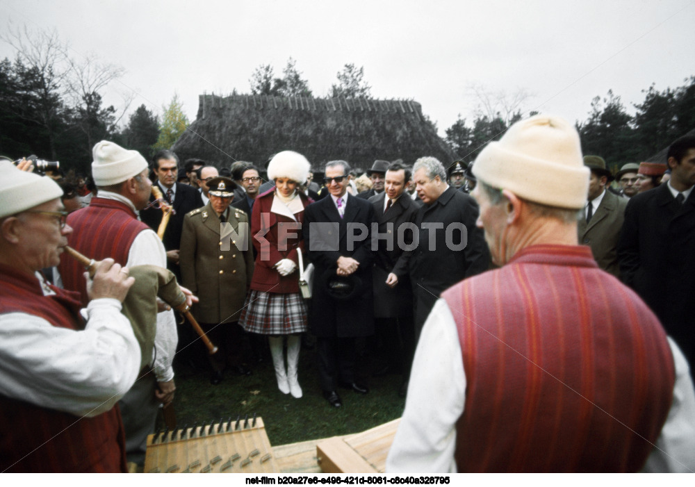Official visit of M.R. Pahlavi to the USSR