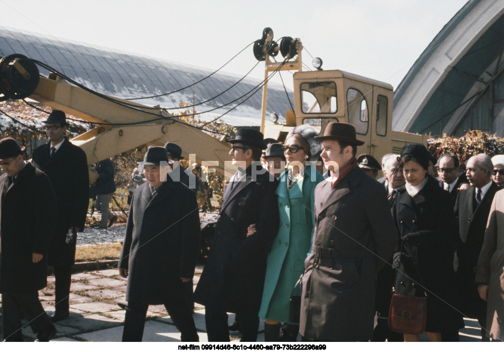 Official visit of M.R. Pahlavi to the USSR