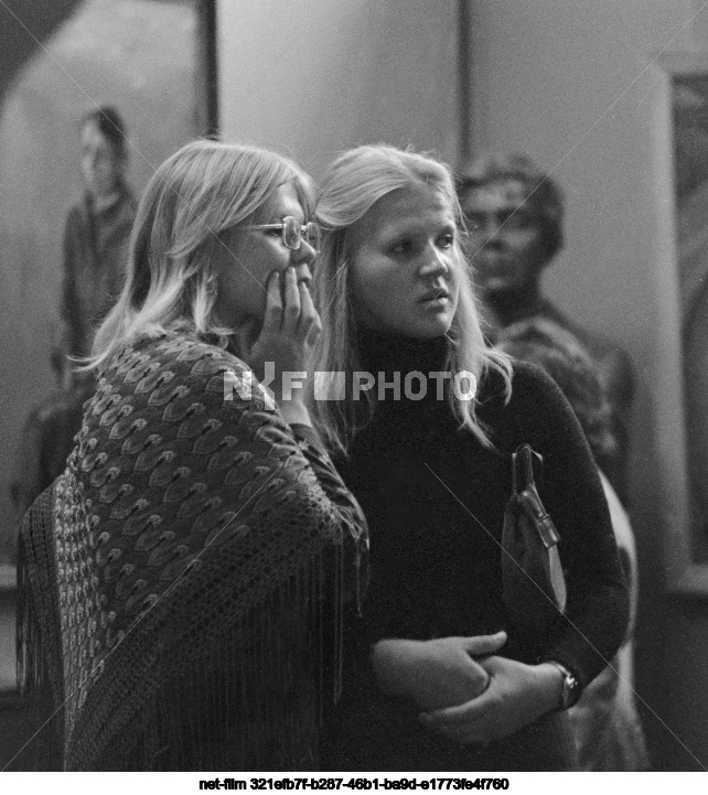 Exhibition of works by young artists in Moscow