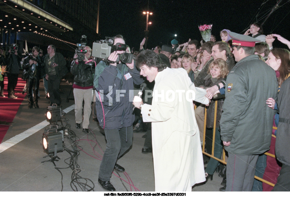 Открытие именной плиты О.М. Газманова в Москве