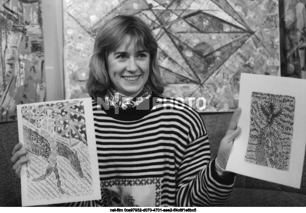 Avant-garde artist D. O'Donnell