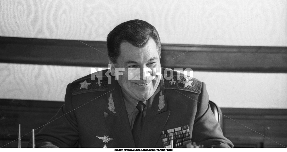 Министр обороны СССР Е.И. Шапошников