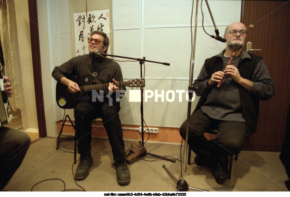 Рок-музыкант Б.Б Гребенщиков