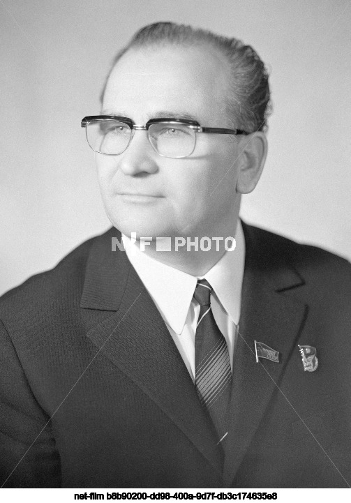 First Secretary of the Central Committee of the Communist Party of the Moldavian SSR I.I. Bodyul