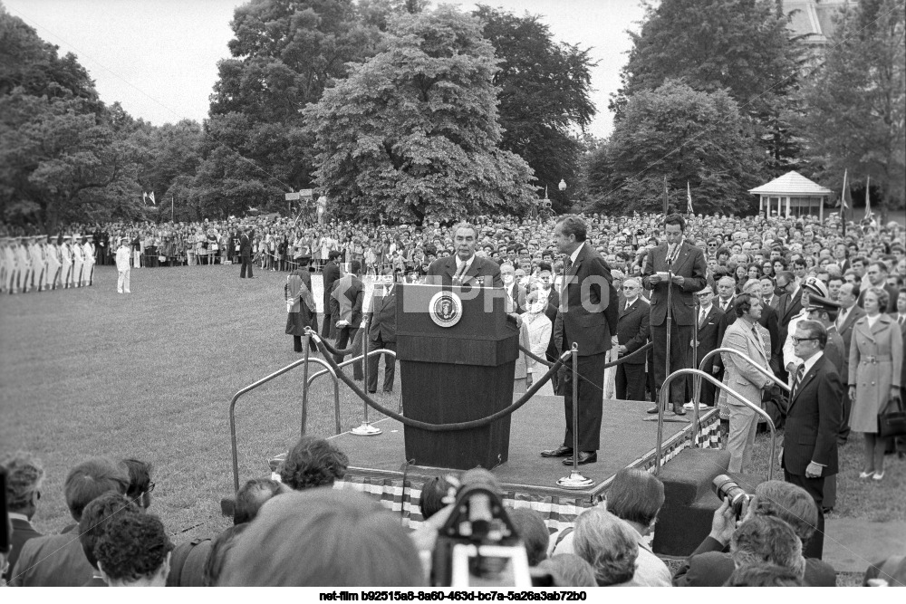 Визит Л.И. Брежнева в США