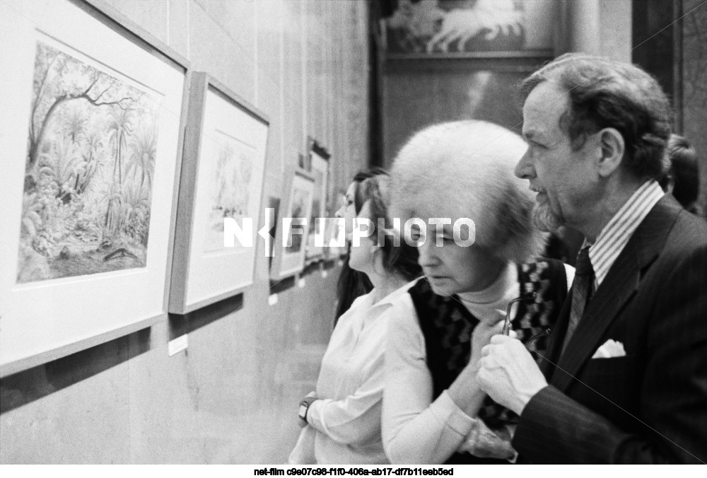 Выставка "Западноевропейский и австралийский рисунок XIX-XX вв." в Москве