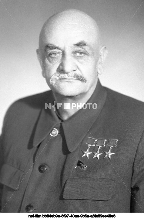 Chairman of the collective farm "Star of the East" H.T. Tursunkulov