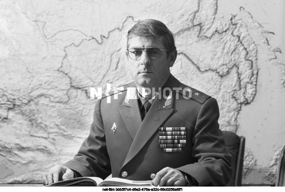 Deputy Minister of Defense of the USSR Yu.N. Rodionov