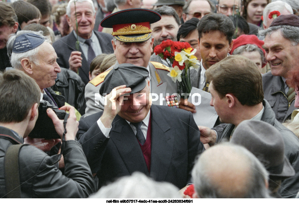 Празднование Дня Победы в Москве