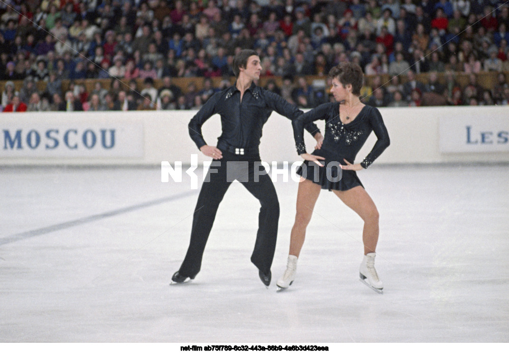 Фигуристы Л. А. Пахомова и А.Г. Горшков