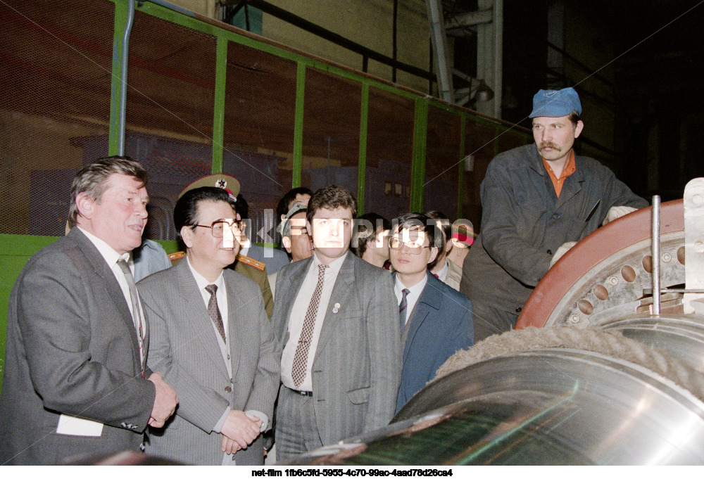 Li Peng's visit to the USSR