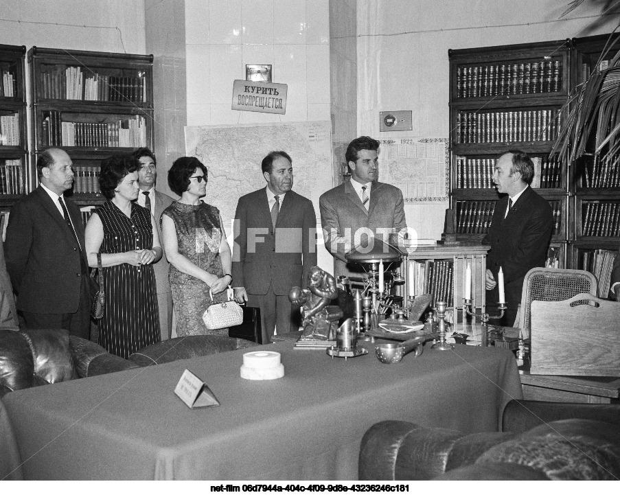 M. Balanescu's visit to the USSR