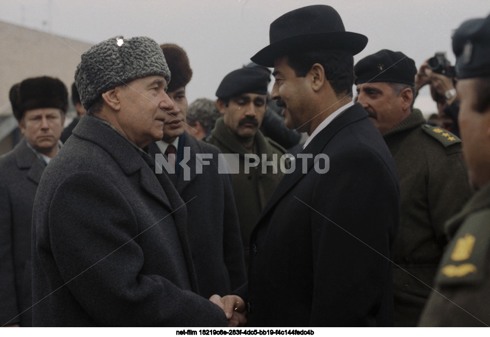 S. Hussein's visit to the USSR