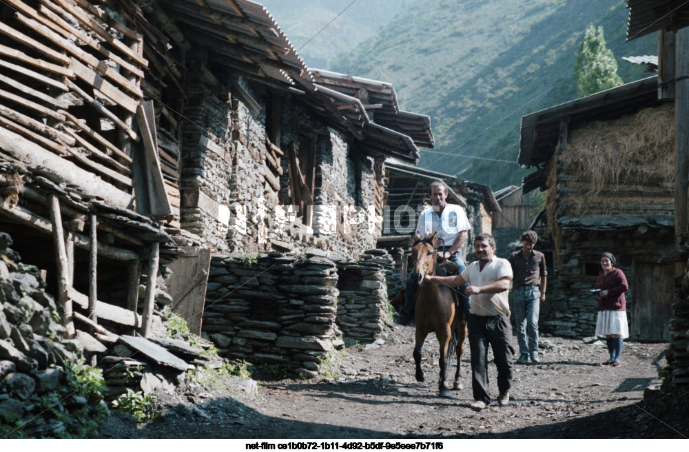 Types of the village of Khadiyal, Dagestan Autonomous Soviet Socialist Republic