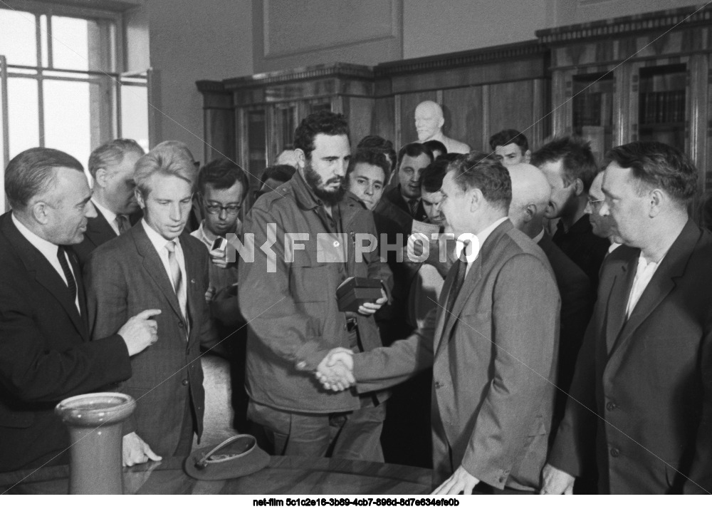 F. Castro's visit to the USSR