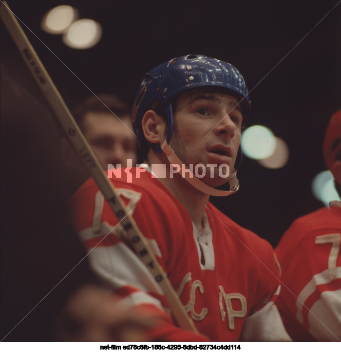 Hockey player V.B. Kharlamov