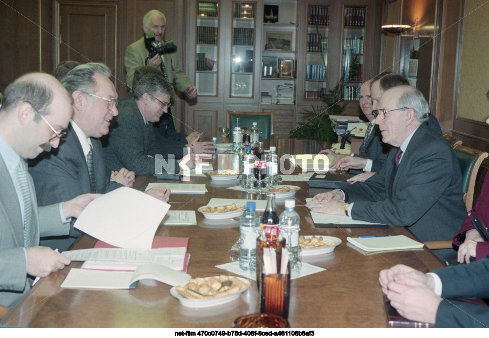 M. Camdessus's visit to Russia