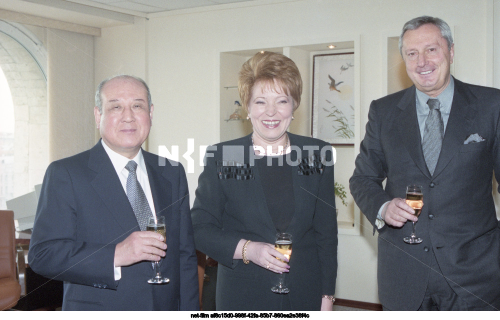 Заместитель председателя правительства РФ В.И. Матвиенко в ИТАР-ТАСС