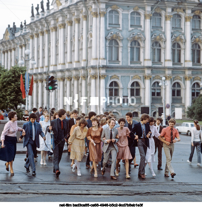 Graduation in Leningrad