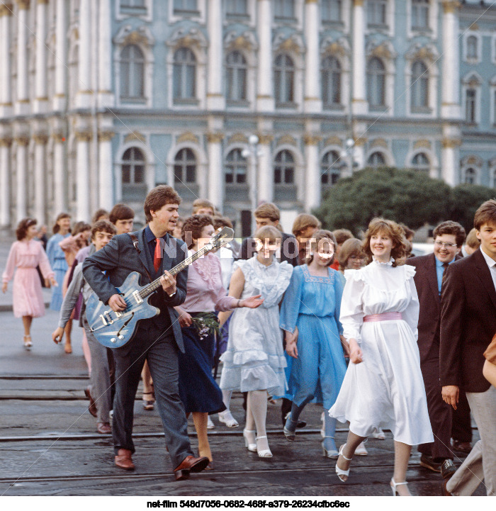 Graduation in Leningrad