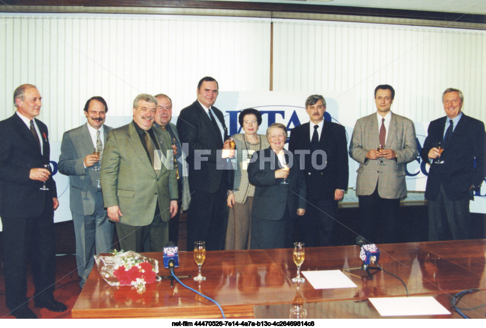 Presentation of state awards to ITAR-TASS employees in Moscow