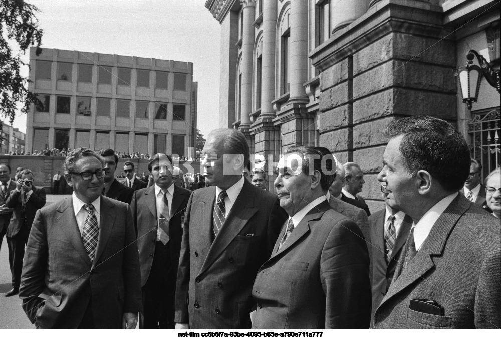 L.I. Brezhnev's visit to Finland