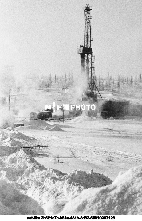 Добыча газа в Тюменской области