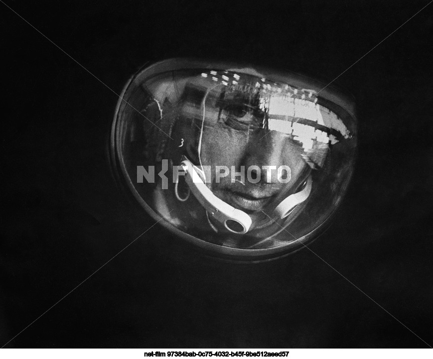 USSR cosmonaut Yu.V. Romanenko