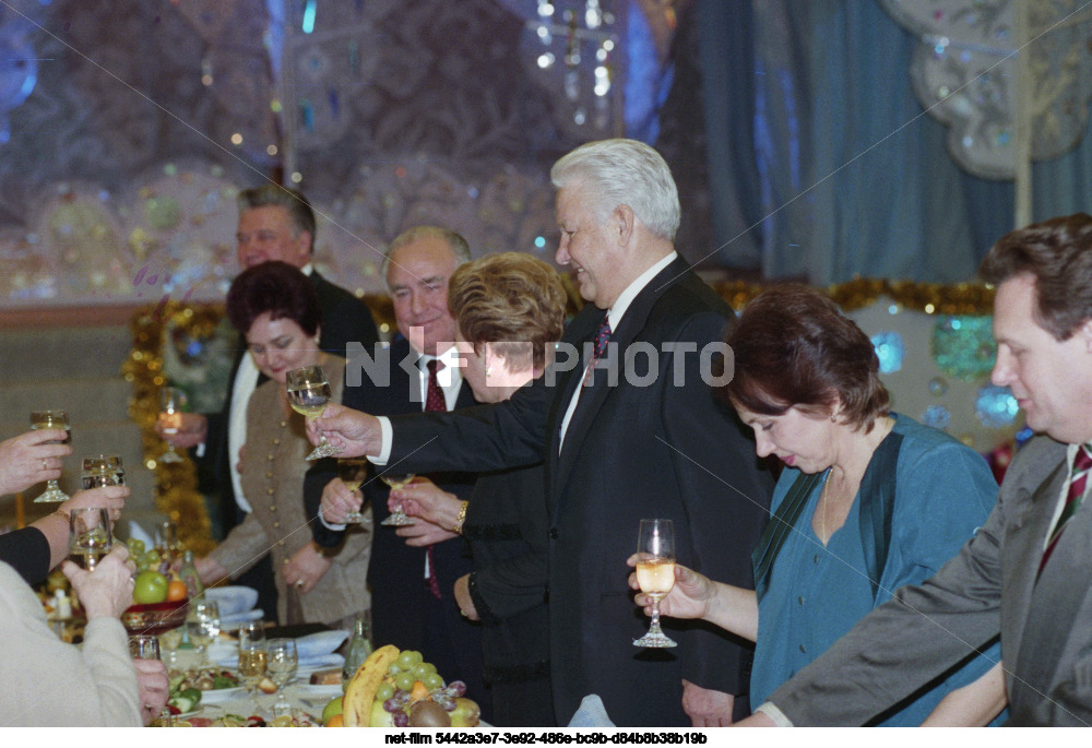 Новогодний прием в Кремле