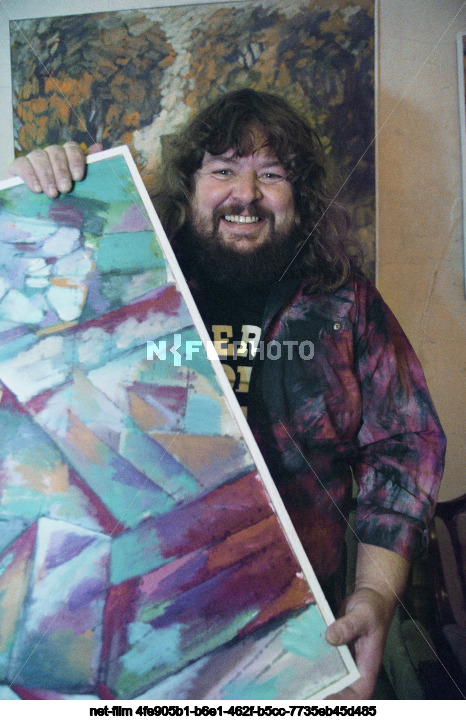 Exhibition of easel painting by V. Yurpalov