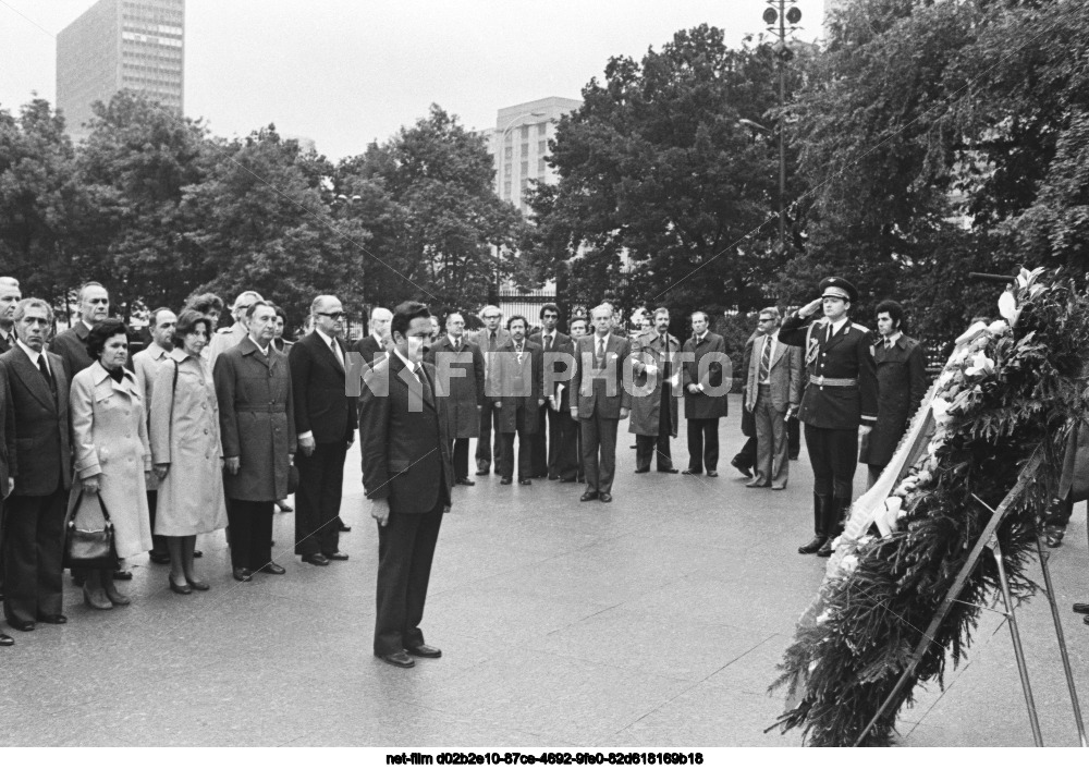 Визит Б. Эджевита в СССР